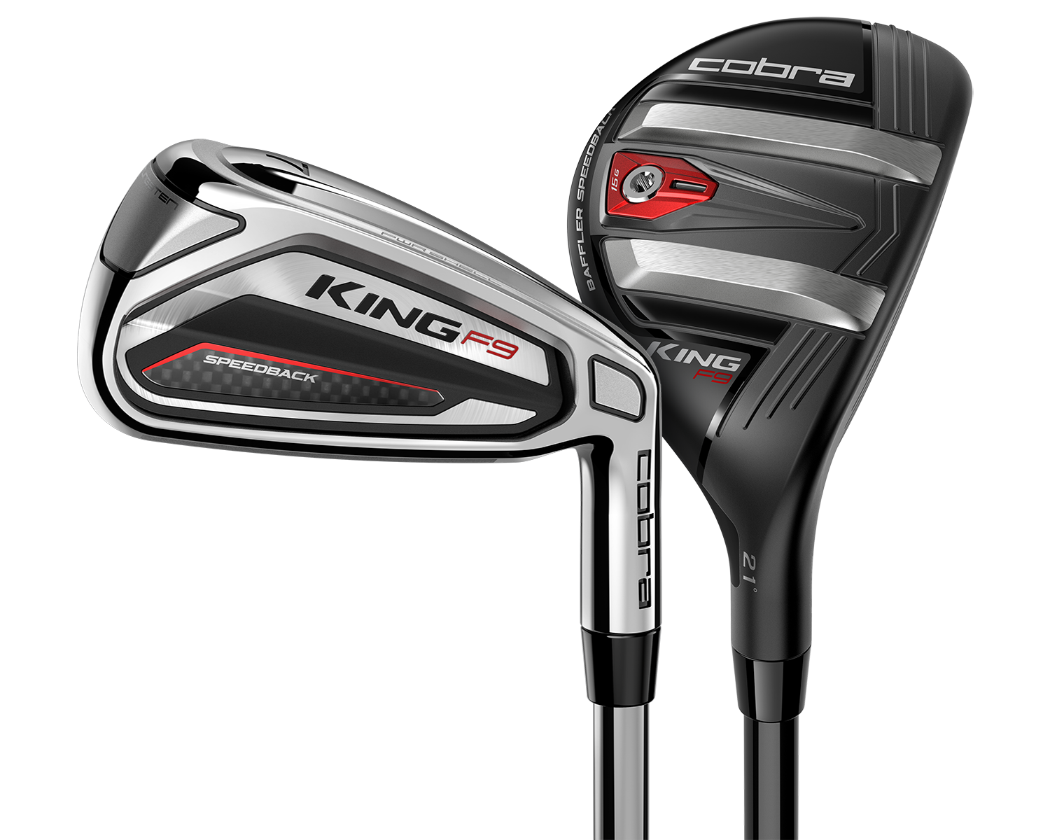 King F9 5H, 6-PW, GW Combo